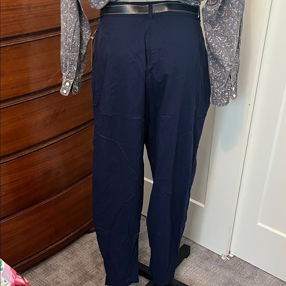 Vintage 80’s NOS Navy Pants - Picture 6 of 15